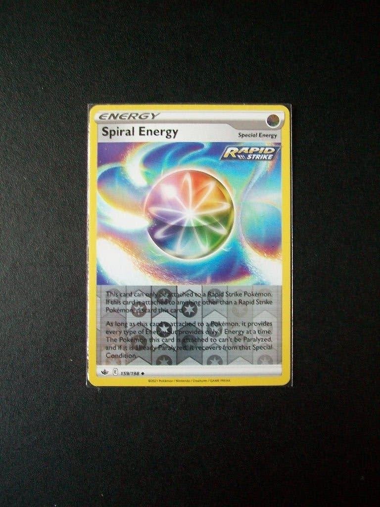 5840: Nieuwe Pokemon kaart holofoil SPIRAL ENERGY (159/198), Verzenden, Nieuw, Losse kaart, Foil
