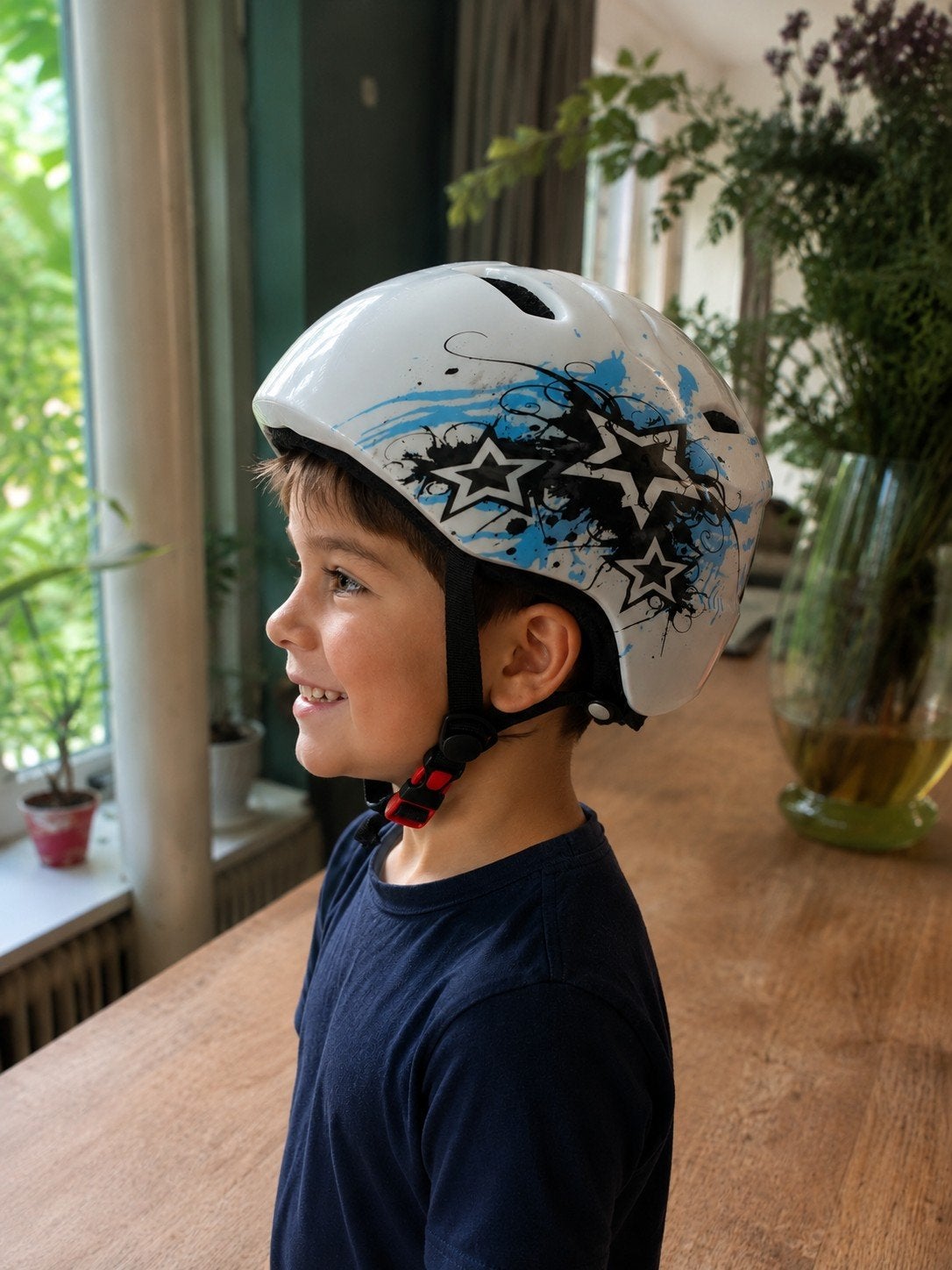 Kinder skihelm wit, Overige merken, Overige typen, Ophalen of Verzenden, Zo goed als nieuw