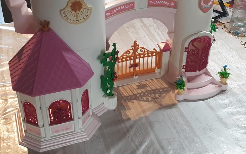 70448 prinsess kasteel 70449 koets, Kinderen en Baby's, Speelgoed | Playmobil, Zo goed als nieuw, Ophalen of Verzenden