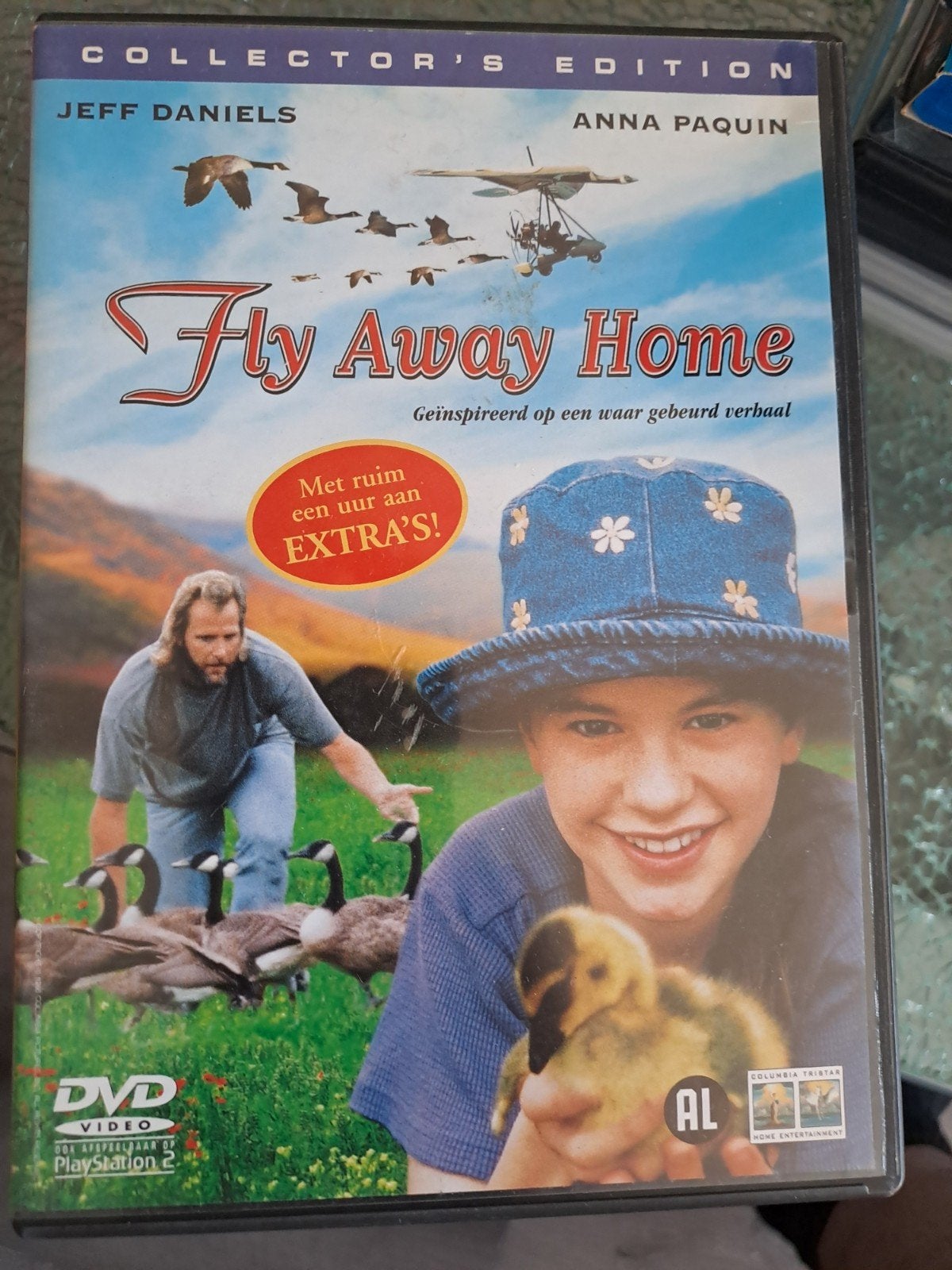 fly away home (dvd), Cd's en Dvd's, Dvd's | Avontuur, Alle leeftijden, Ophalen of Verzenden, Zo goed als nieuw