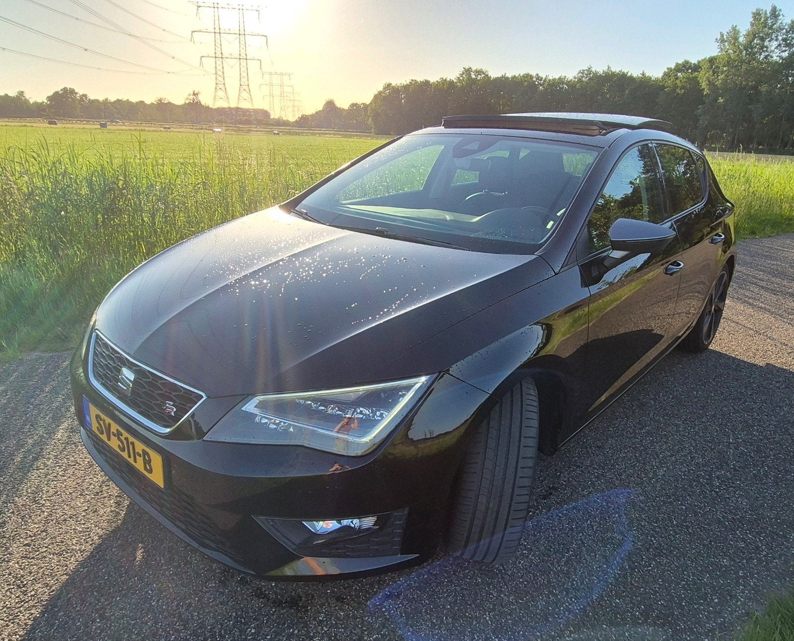 Seat Leon FR, Auto's, Seat, Zwart, 4 cilinders, 150 pk, Leon