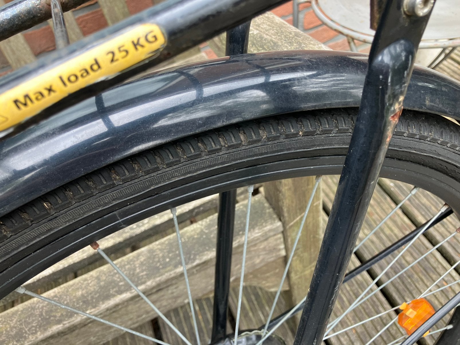 Studentenfiets, 53 tot 56 cm, Ophalen, Gebruikt, Terugtraprem