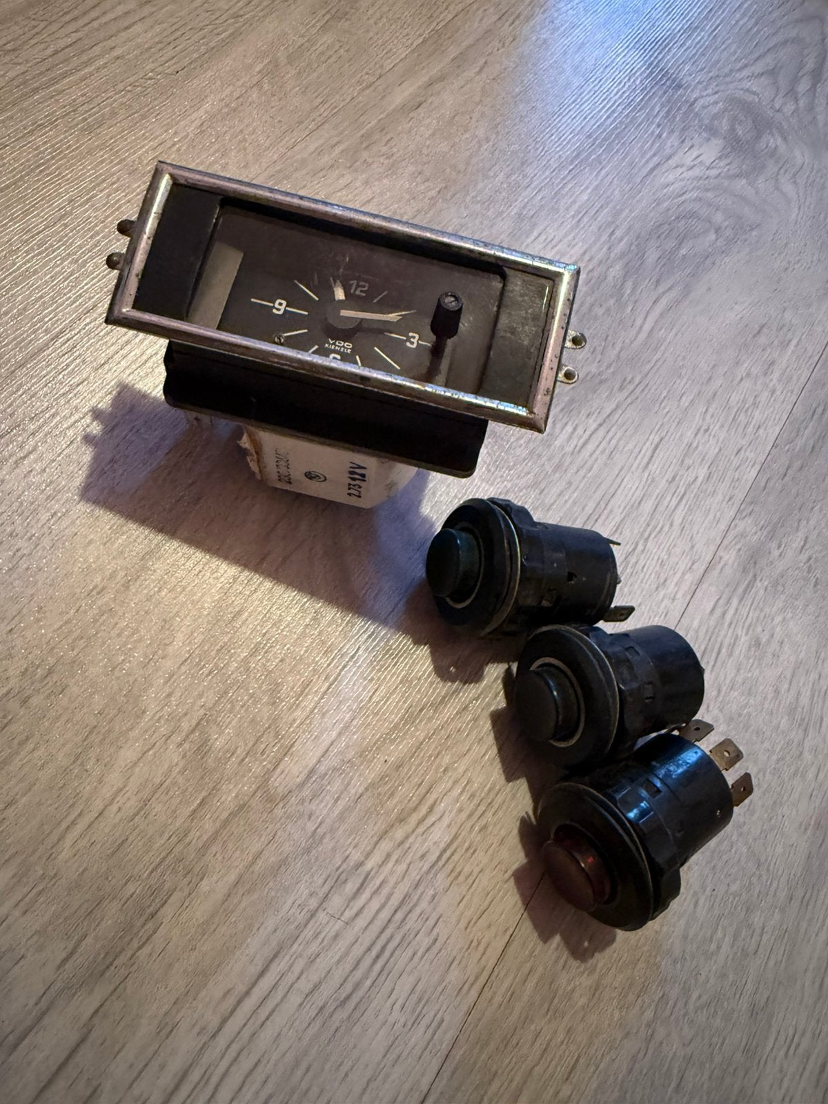 Bmw e3 e9 3.0s 1973 klokje bijrijderskant & schakelare, Ophalen of Verzenden, Gebruikt, BMW