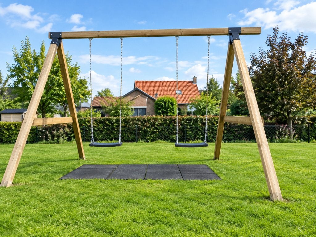 HOUTEN SCHOMMEL diverse modellen afhalen of laten leveren, Ophalen, Nieuw, Schommel