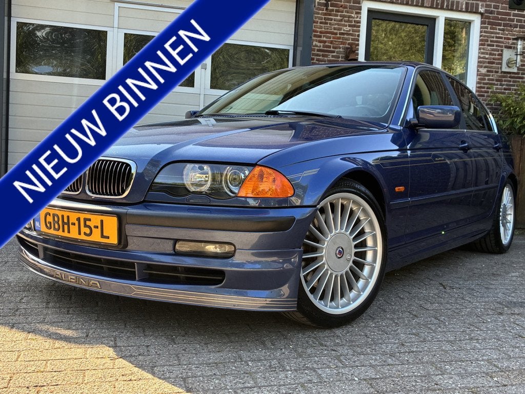 Alpina Alpina B3 3.3 '99 Bmw Alpina Xenon Schuifdak, Auto's, 281 pk, Zwart, Overige carrosserieën, Blauw