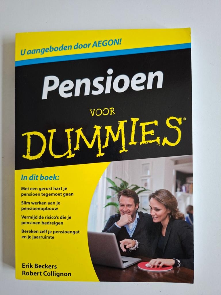 Pensioen voor Dummies - Erik Beckers & Robert Collignon, Ophalen of Verzenden, Zo goed als nieuw, Geld en Beleggen, Erik Beckers, Robert Collignon