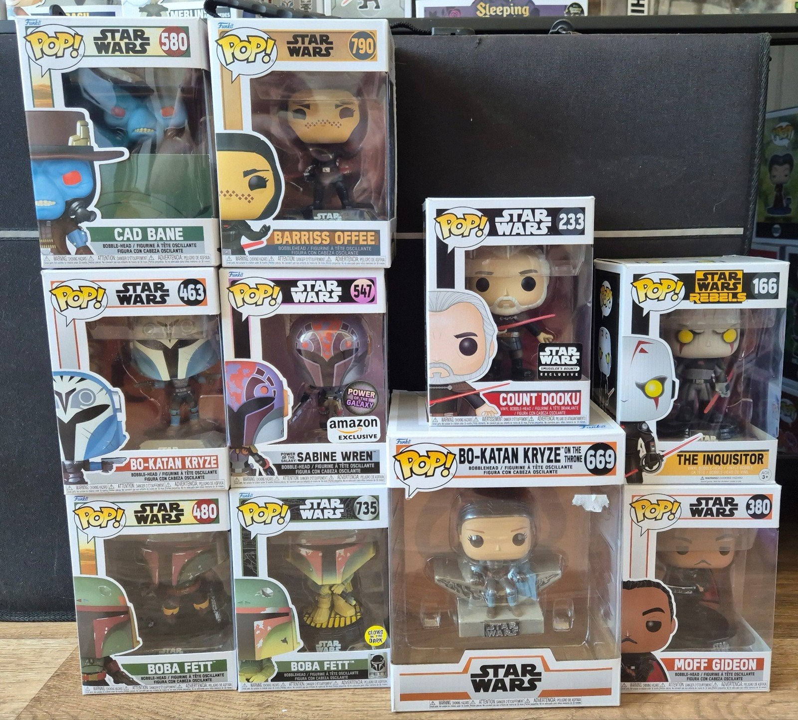 Funko Pop Star Wars set, Ophalen of Verzenden