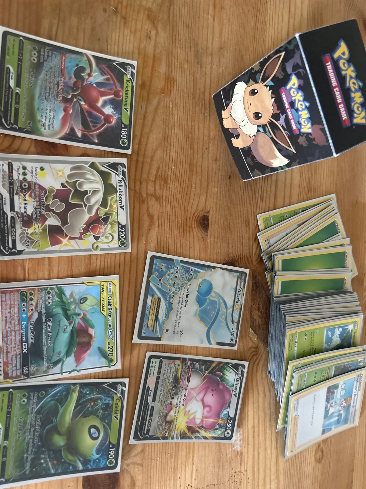 Pokémon Deck met Eevee Accessoires en Zeldzame Kaarten, Hobby en Vrije tijd, Verzamelkaartspellen | Pokémon, Ophalen of Verzenden