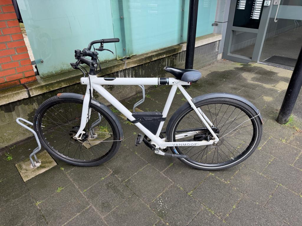 2x VanMoof S1 E-bikes - Wit en zwart  te koop!, Overige merken, Gebruikt, Versnellingen, Schijfrem