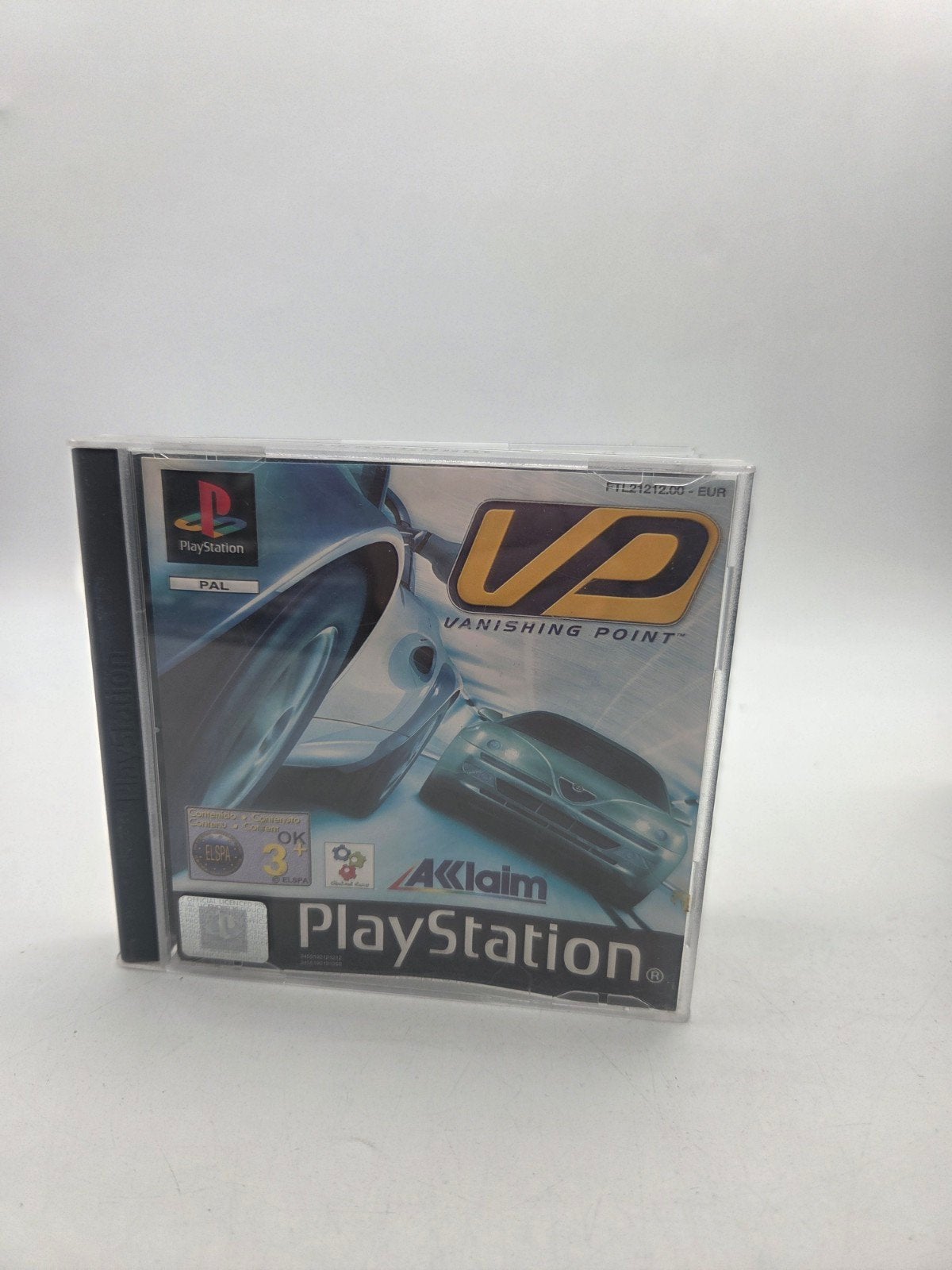 Vanishing Point PlayStation 1 PS1 Race Game Akklaim, Gebruikt, Akklaim, 1 speler, Eén computer