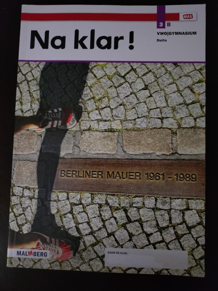 DUITS - NA KLAR - 3 VWO-GYM - DEEL B, Verzenden, Gelezen, VWO, Duits
