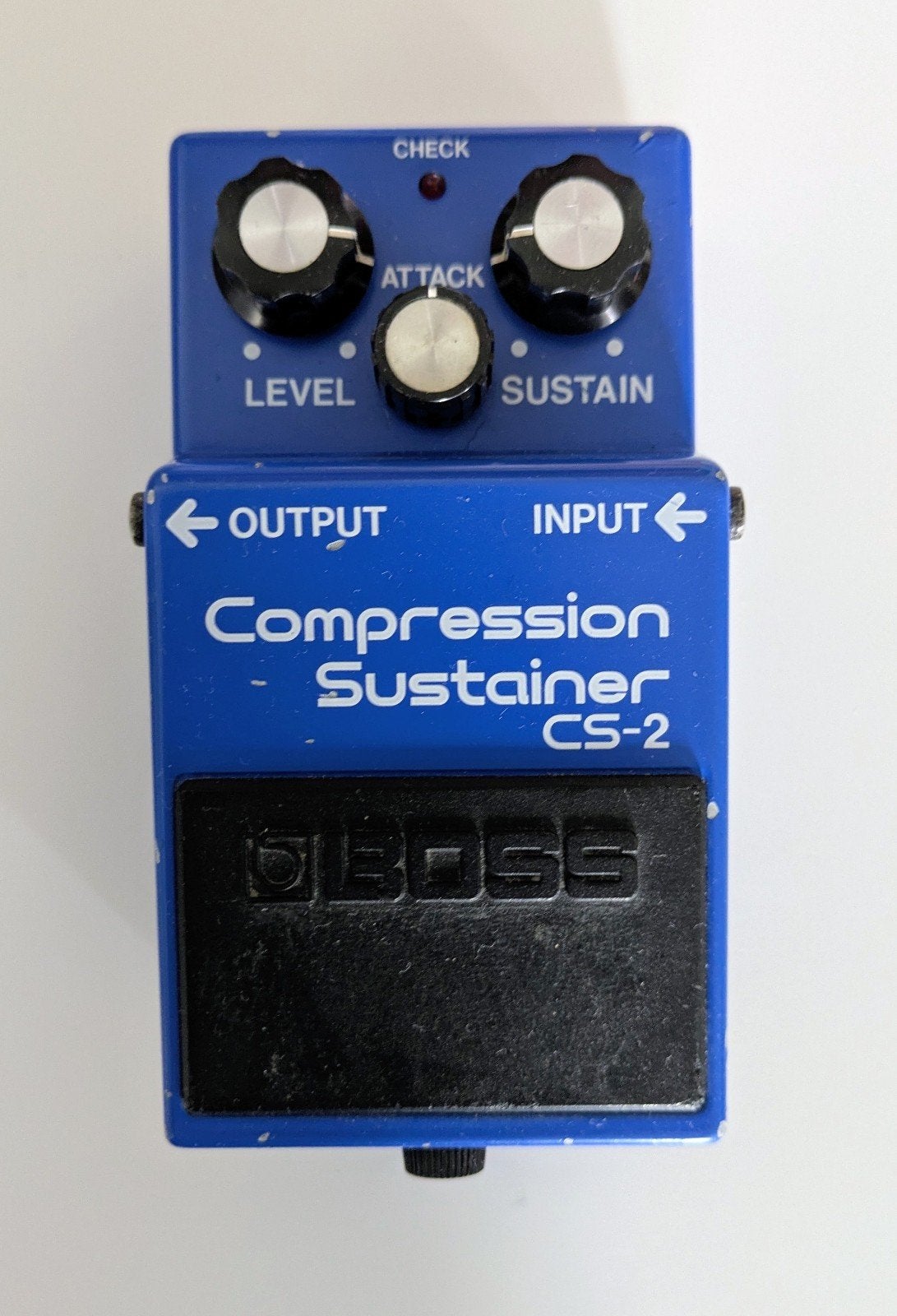 Boss CS-2 Compression Sustainer - compressor, Muziek en Instrumenten, Effecten, Ophalen of Verzenden, Zo goed als nieuw, Compressor