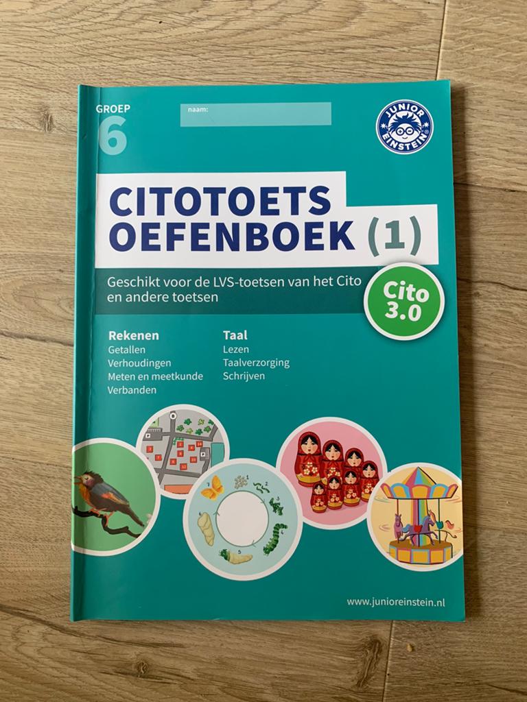Citotoets oefenboek deel 1 groep 6 DIGITAAL, Ophalen, Beta, Zo goed als nieuw, HBO