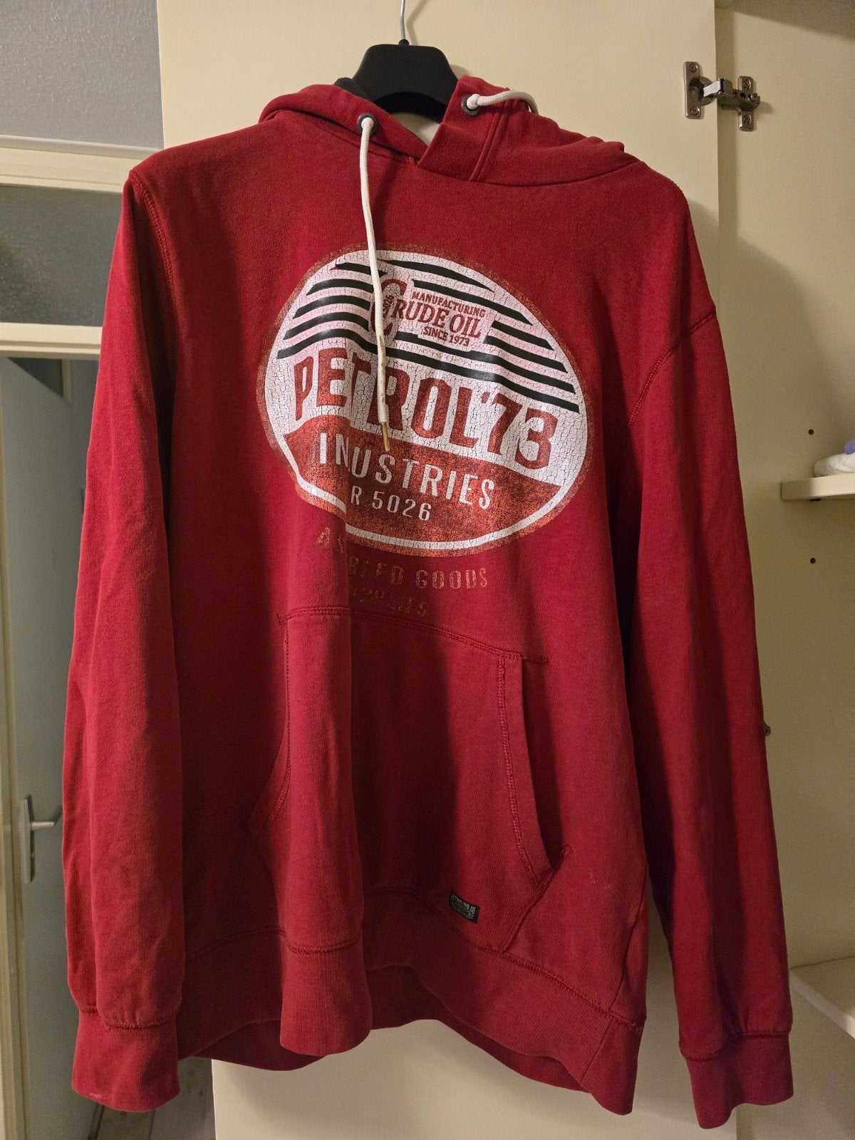 Petrol Industries hoodie - rood - maat XXL, Kleding | Heren, Overige Herenkleding, Ophalen of Verzenden, Gedragen, Petrol Industries