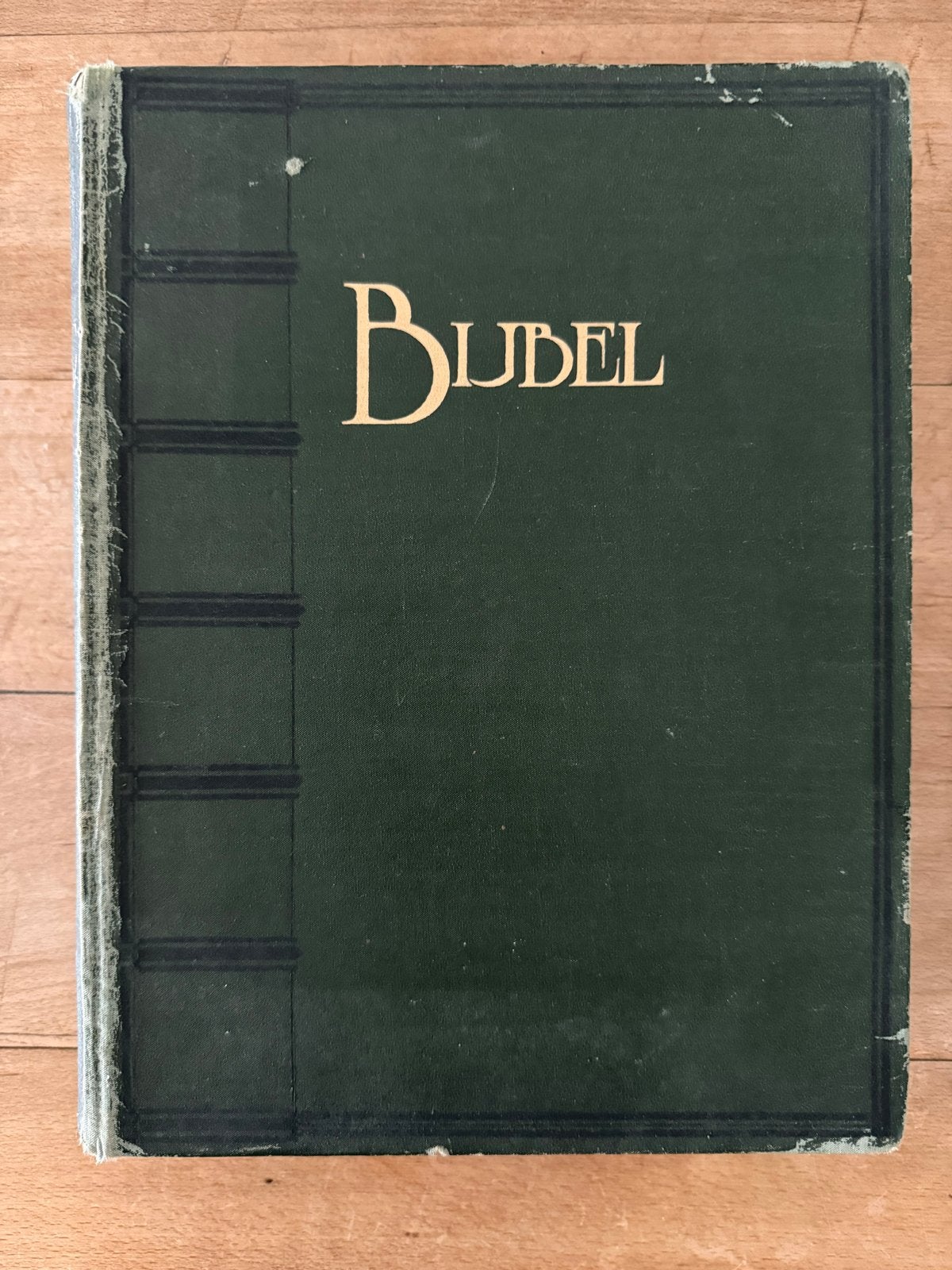 Antieke Bijbel met platen in kleur, Ophalen of Verzenden