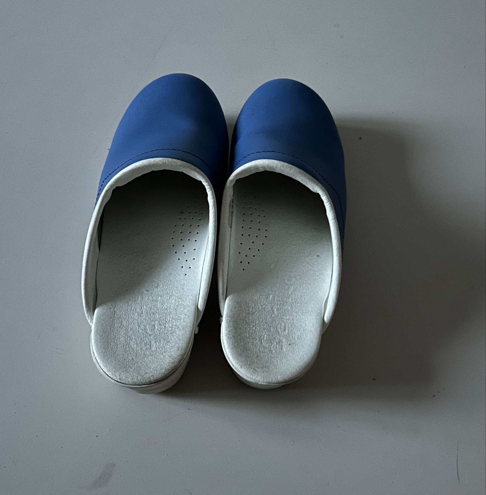 Sanita Zorgklompen - Maat 38, Blauw, Overige typen, Ophalen of Verzenden, Gedragen