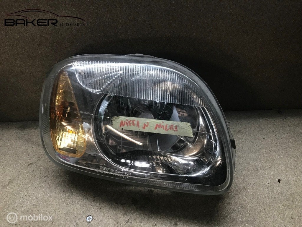 Koplamp rechts Nissan Micra K11 2001, Auto-onderdelen, Verlichting, Gebruikt, Ophalen of Verzenden, Nissan, Nissan