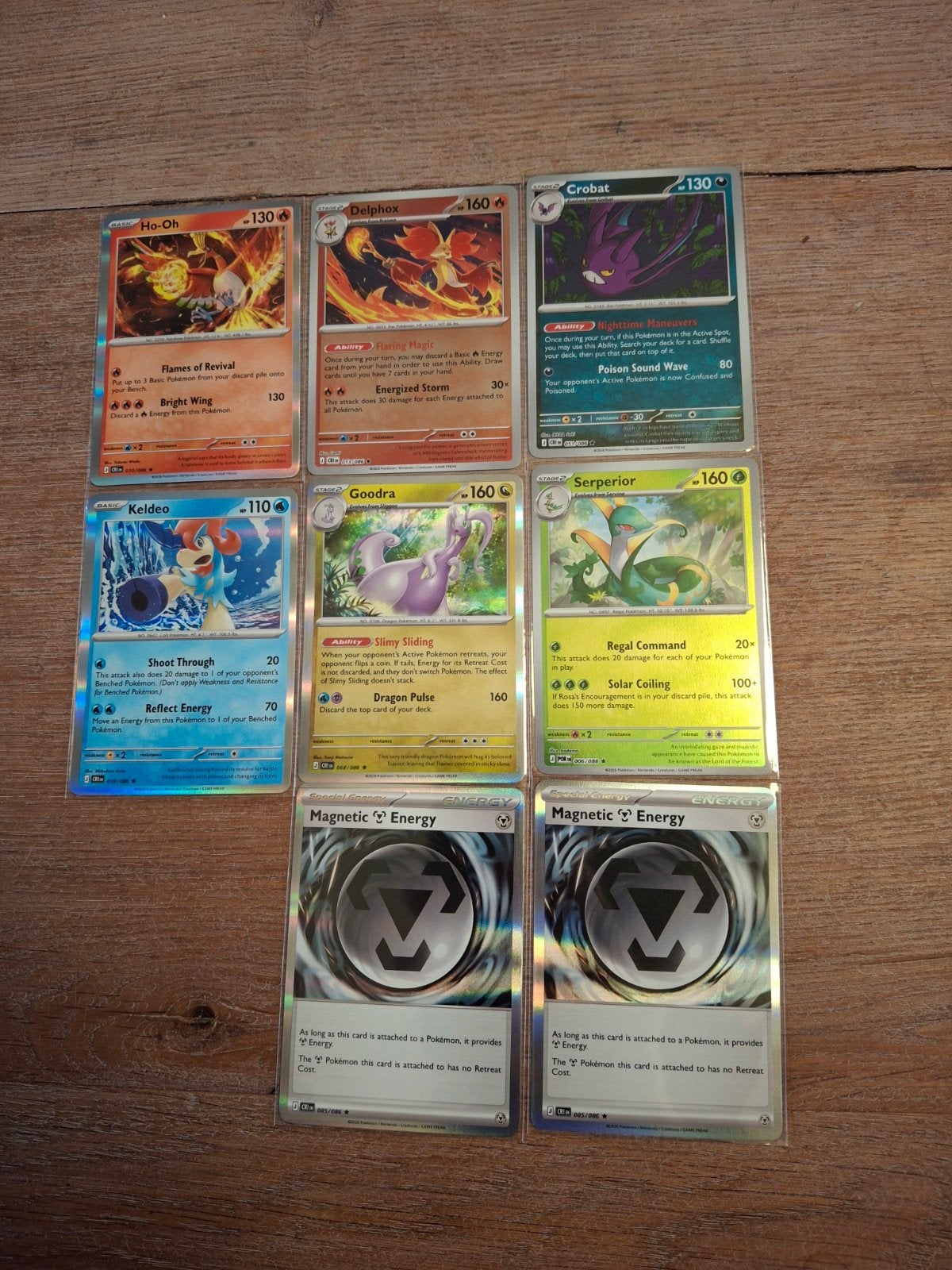 Chaos Rising Pokemon kaarten (Rare), Hobby en Vrije tijd, Verzamelkaartspellen | Pokémon, Verzenden, Nieuw, Meerdere kaarten, Foil