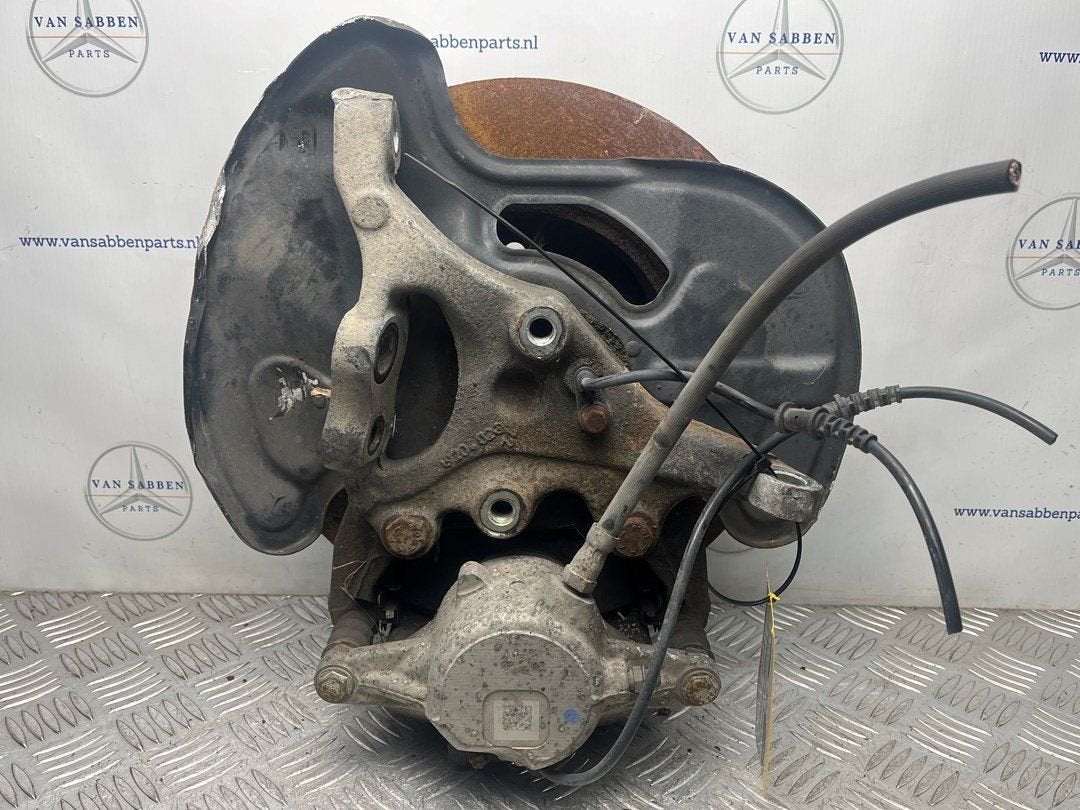 Fusee rechts-voor Mercedes C-klasse S204, Gebruikt, -, Ophalen of Verzenden, -