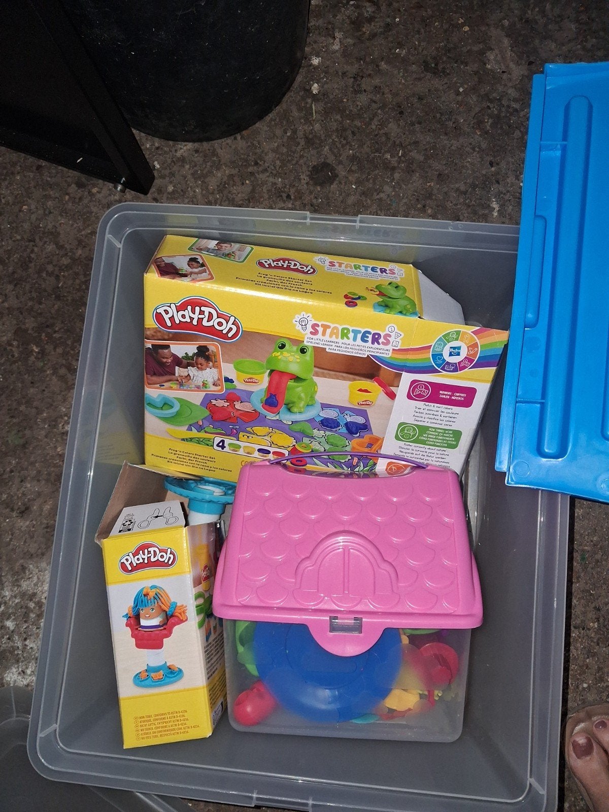 Play-Doh IJsmaker, Kapper, Kikker, dino Vormpjes & Klei, Kinderen en Baby's, Ophalen of Verzenden, Gebruikt, Jongen of Meisje