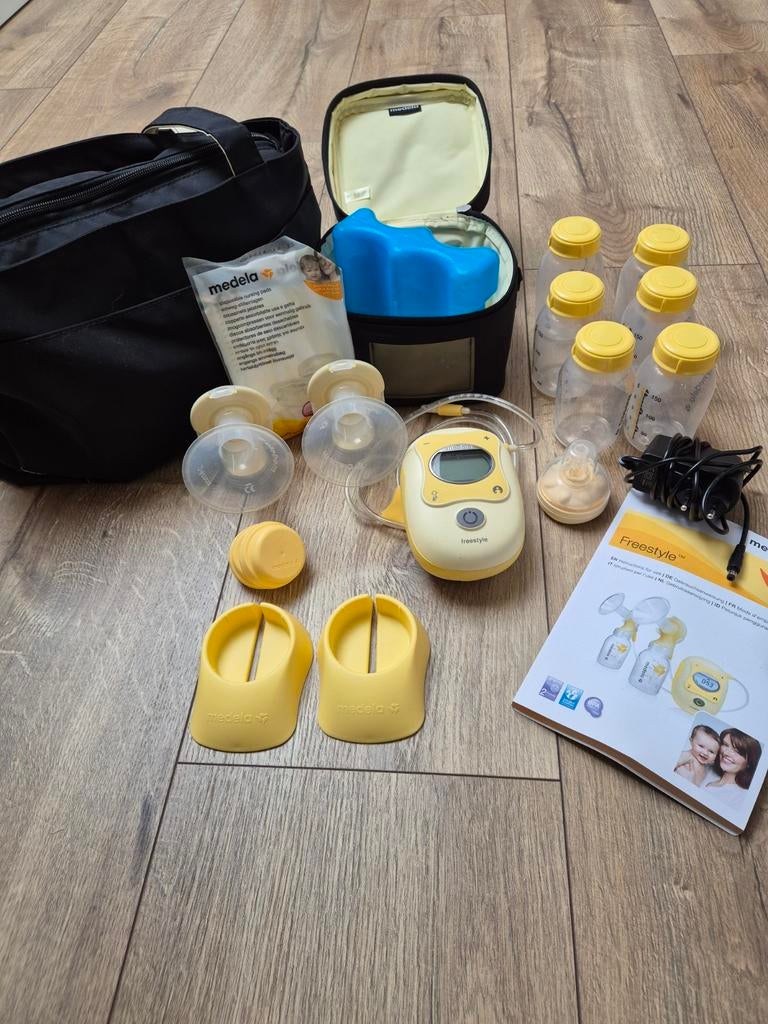 Borstkolf medela freestyle, Kinderen en Baby's, Babyvoeding en Toebehoren, Ophalen, Gebruikt, Borstkolf
