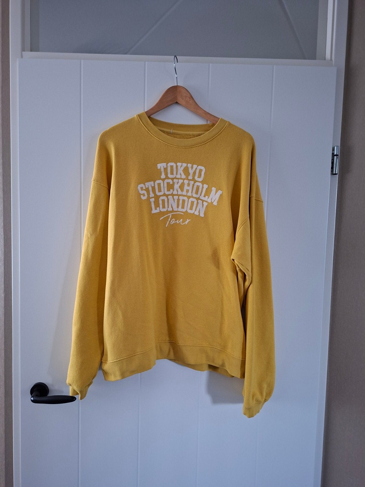 penn en ink oker gele sweater mt xl, Ophalen of Verzenden, Zo goed als nieuw, Maat 46/48 (XL) of groter, Geel