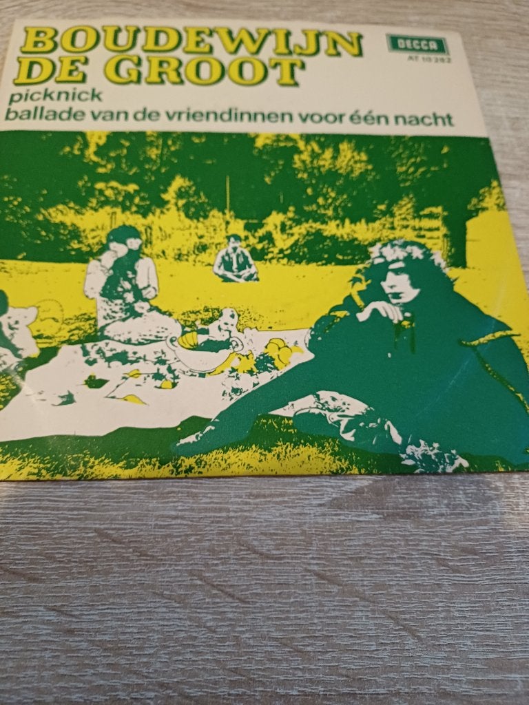405 Single Boudewijn de Groot – Picknick – AT 10 281, Gebruikt, 7 inch, Ophalen of Verzenden, Overige typen