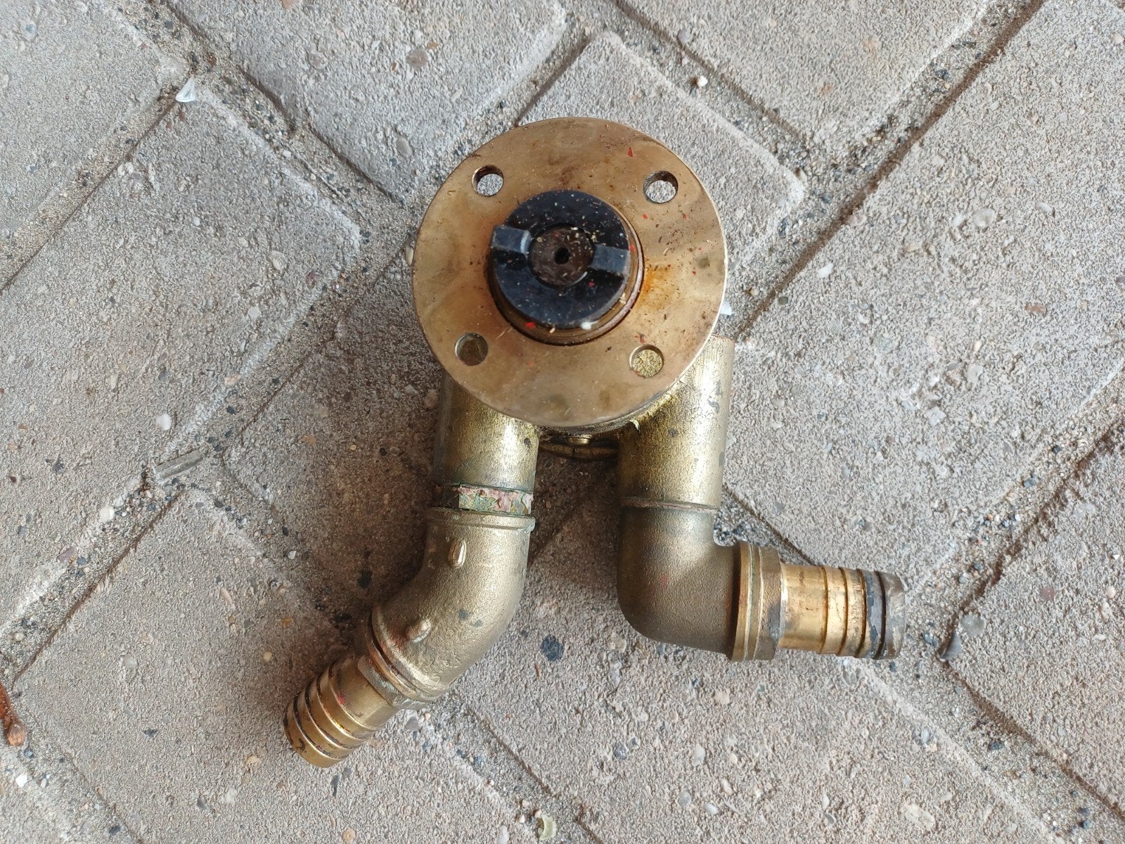 Renault Marine DTN40 bronzen koelwater-impellerpomp, Ophalen of Verzenden, Motor en Techniek