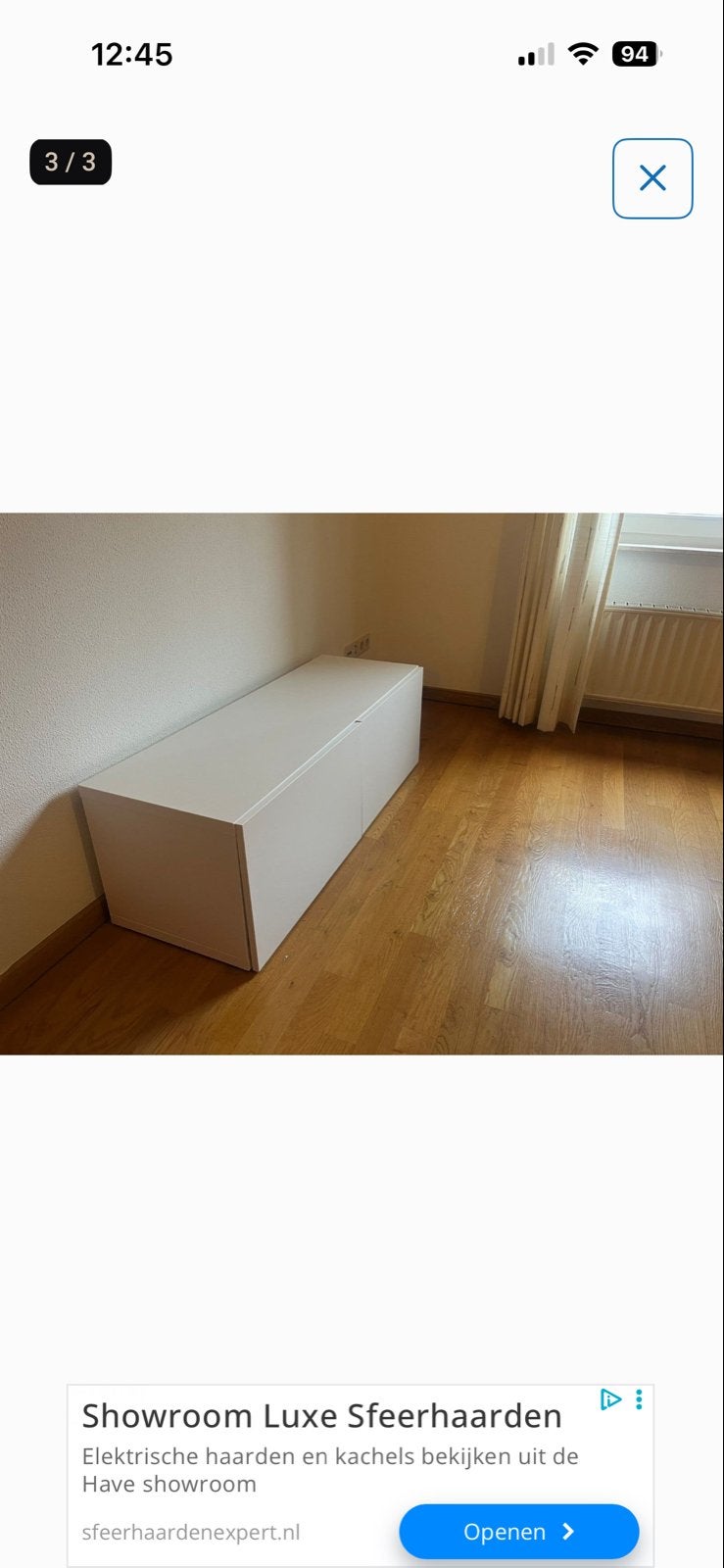IKEA Besta Kast Dressoir TV Kast in zeer goede staat, Ophalen, Overige materialen, 100 tot 150 cm, Zo goed als nieuw