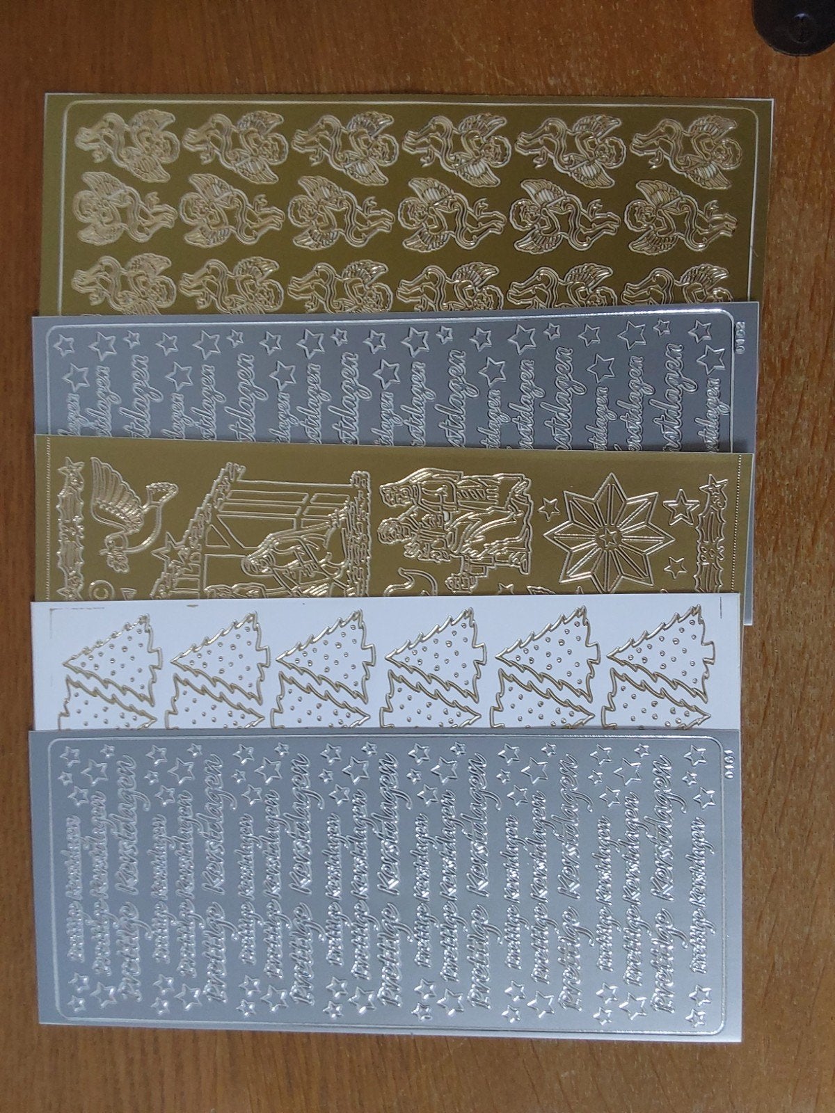 stickervellen kerst, Ophalen, Nieuw, Kerst, Overige typen