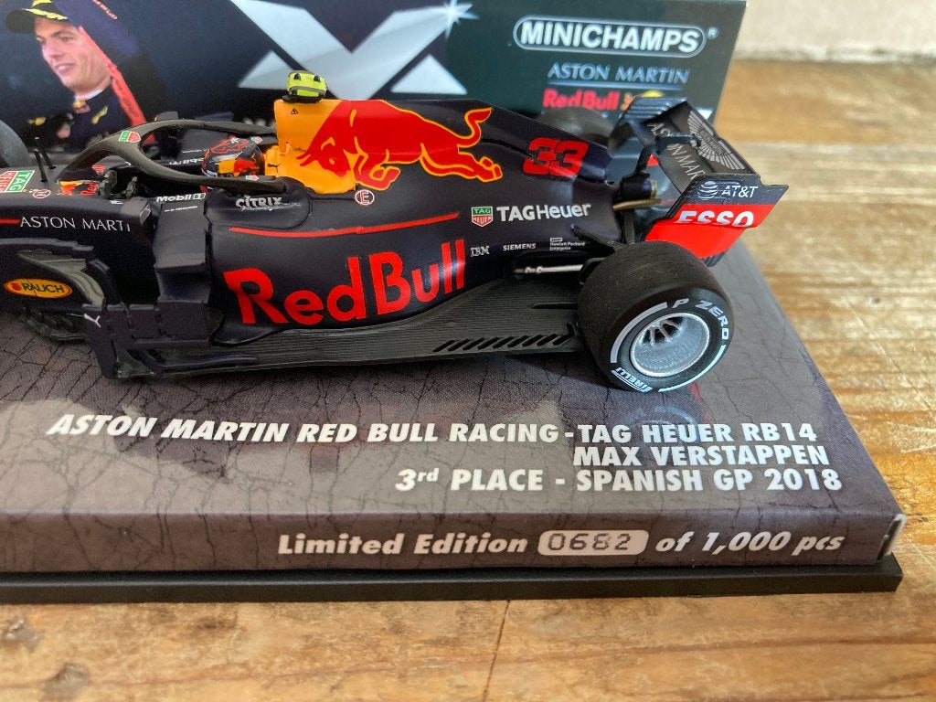 Max Verstappen 1:43 editie 35 3e plaats Spanje GP 2018, Ophalen of Verzenden, Nieuw, Formule 1