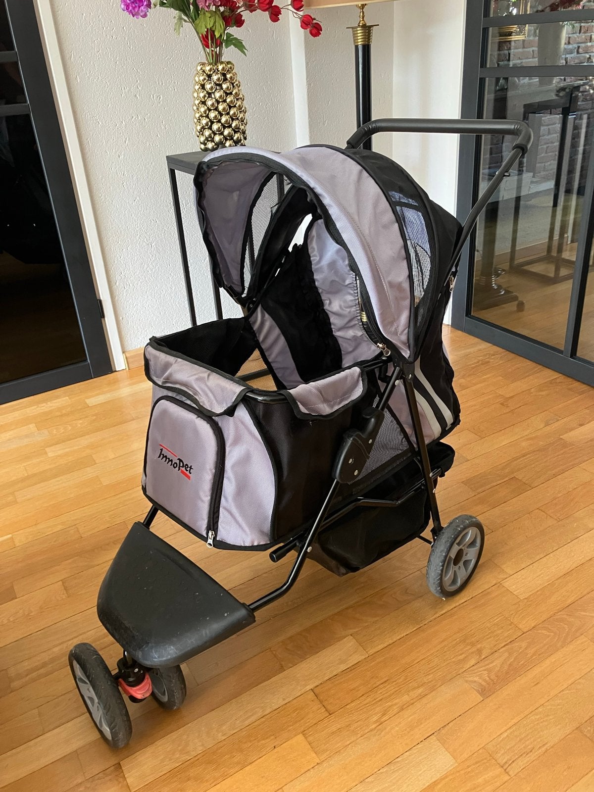 Honden buggy innoPet, Ophalen, Gebruikt