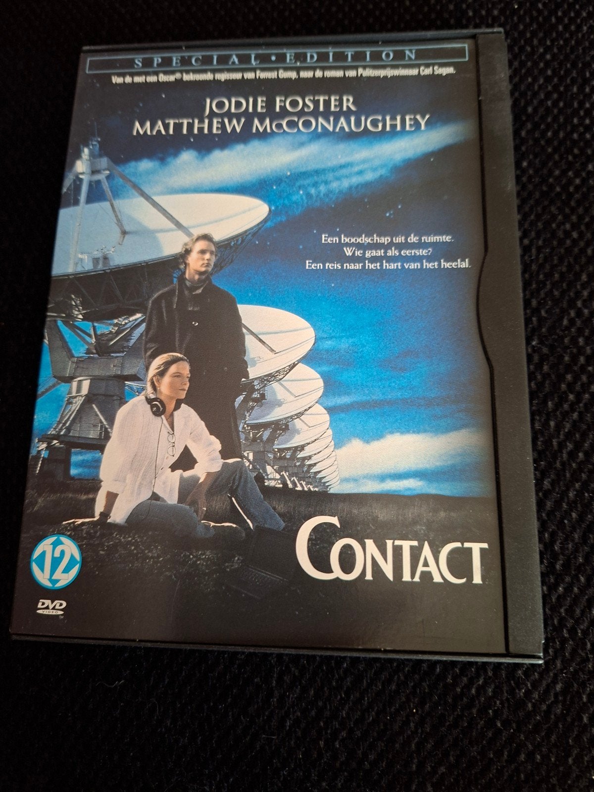 DVD Contact - Jodie Foster, Matthew McConaughey, Ophalen of Verzenden