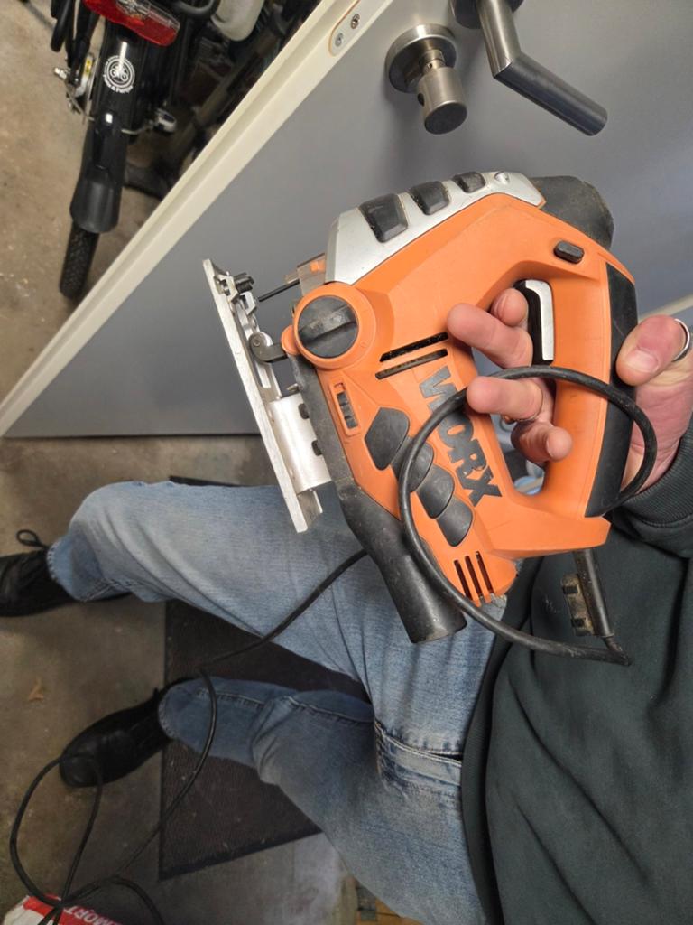 Worx wx473.1 decoupeerzaag, Ophalen of Verzenden, Minder dan 600 watt, Decoupeerzaag, 30 tot 70 mm