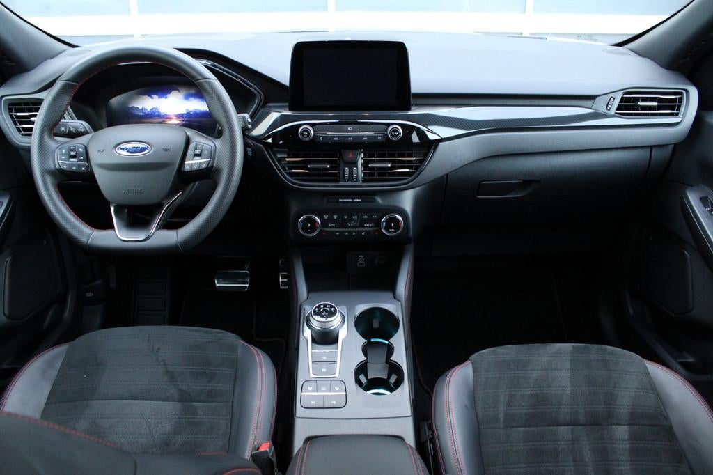 Ford Kuga 2.5 PHEV Graphite Tech Edition, Auto's, Automaat, Gebruikt, Zwart, Plug-in hybride