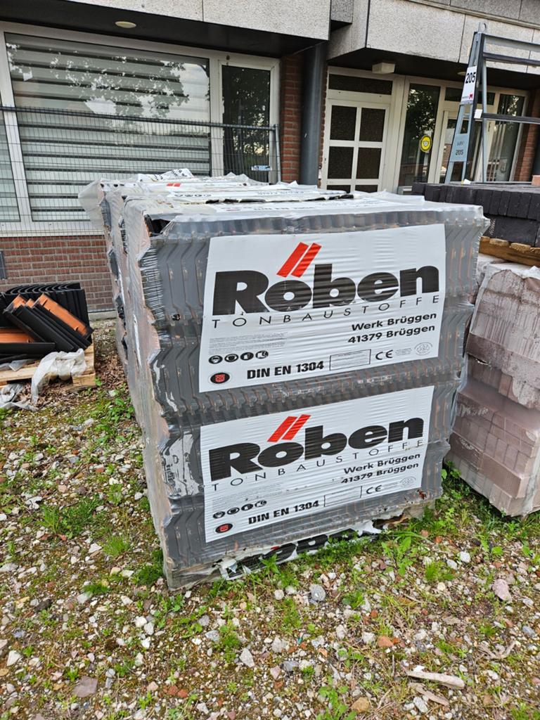 Dakpannen - Roben flandern plus antraciet - 680st. €0,70 p/s, Ophalen, Steen of Klei, Nieuw, 15 m² of meer