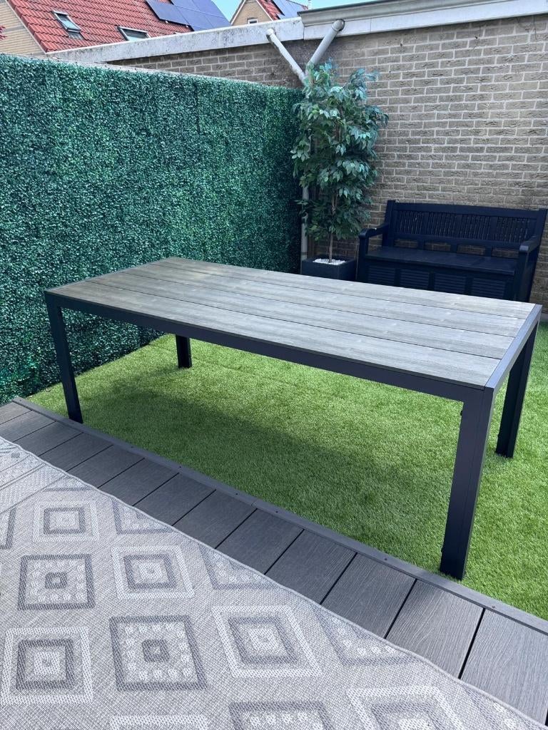 Garden table, Tuin en Terras, Tuintafels, Ophalen of Verzenden, Gebruikt, Vierkant, Metaal