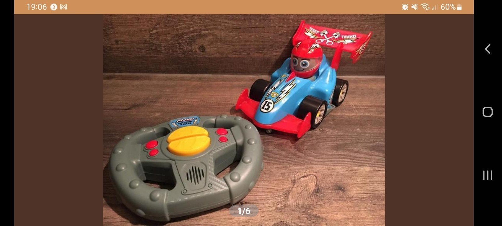 My First Nikko RC Raceauto + Afstandsbediening *TIP 5-12!*, Kinderen en Baby's, Ophalen of Verzenden, Zo goed als nieuw, Afstandsbediening