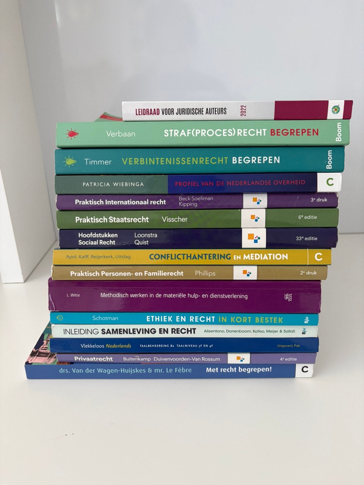 Rechten jaar 1- HBO, Boeken, Ophalen of Verzenden, Zo goed als nieuw, School, Studie en Wetenschap