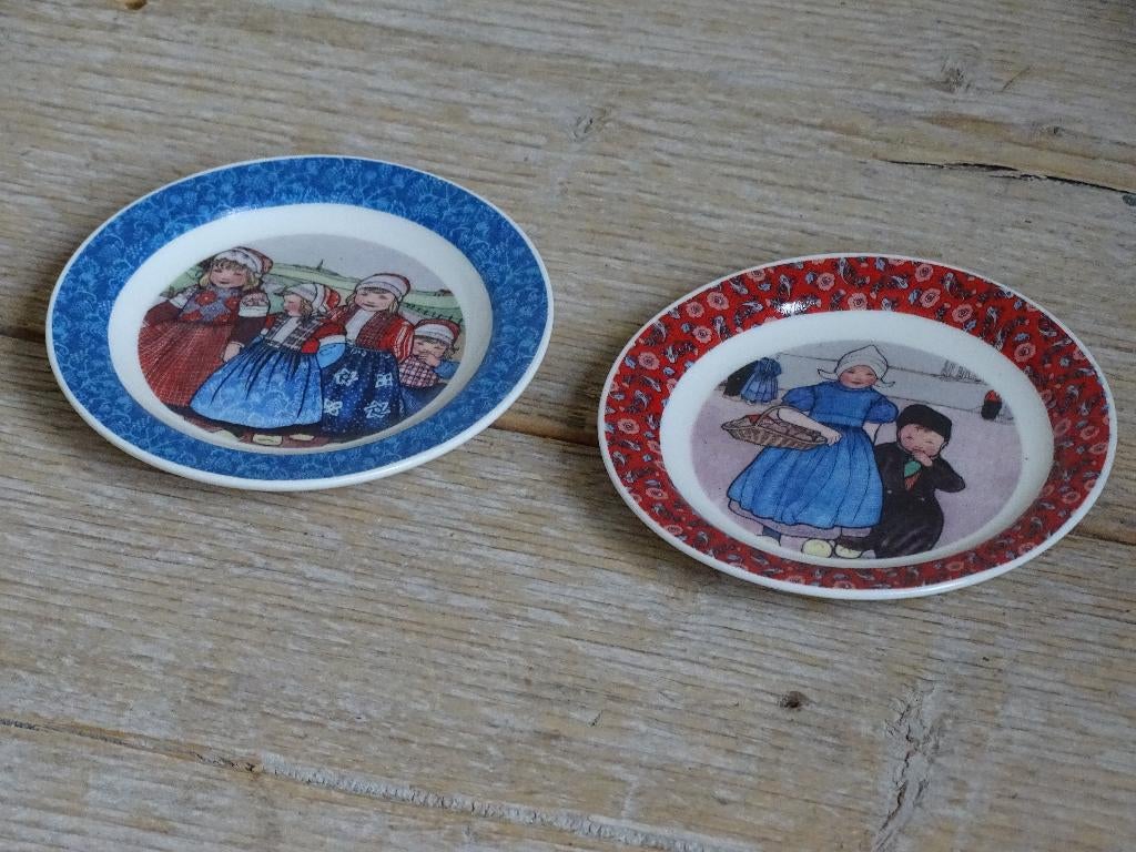 2x Theetip, D.E., RIE CRAMER, zo goed als nieuw, Huis en Inrichting, Keuken | Servies, Overige typen, Ophalen of Verzenden, Zo goed als nieuw