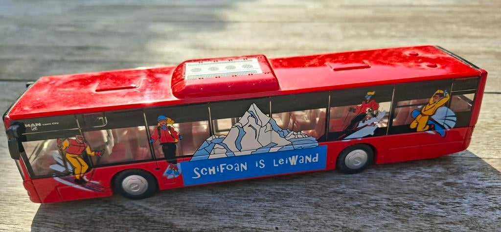 Siku stadsbus MAN Lions-City, Hobby en Vrije tijd, Ophalen of Verzenden, Tractor of Landbouw, SIKU