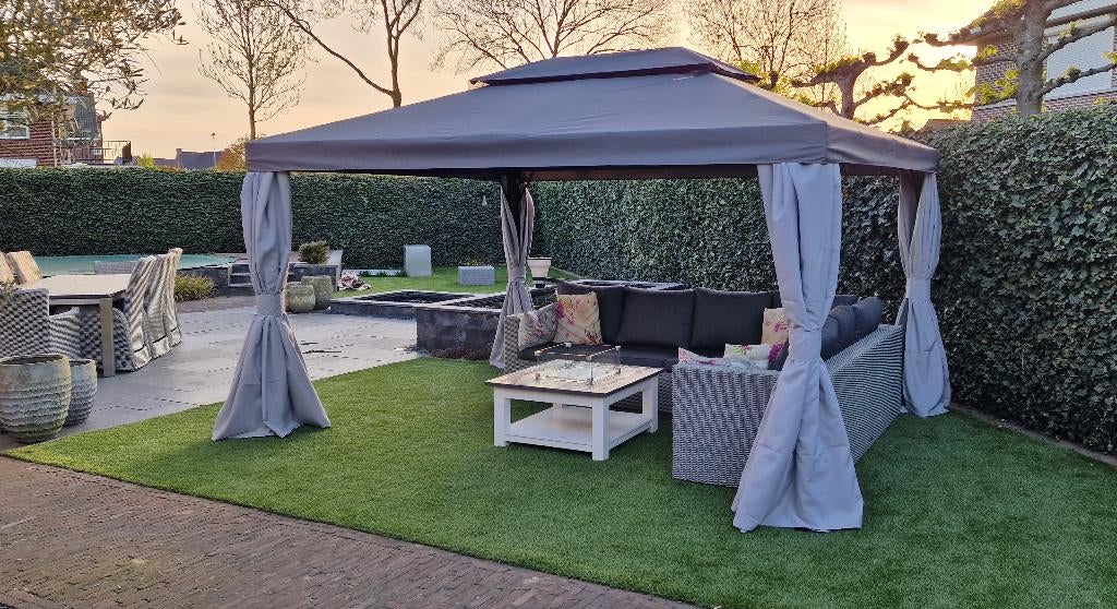 3 x 4 Paviljoen Superior Waterdicht Partytent Tuintent 3x4, Laagheidehof 8 Venray, Minder dan 4 meter, Info@luxe-tuinpaviljoens.nl