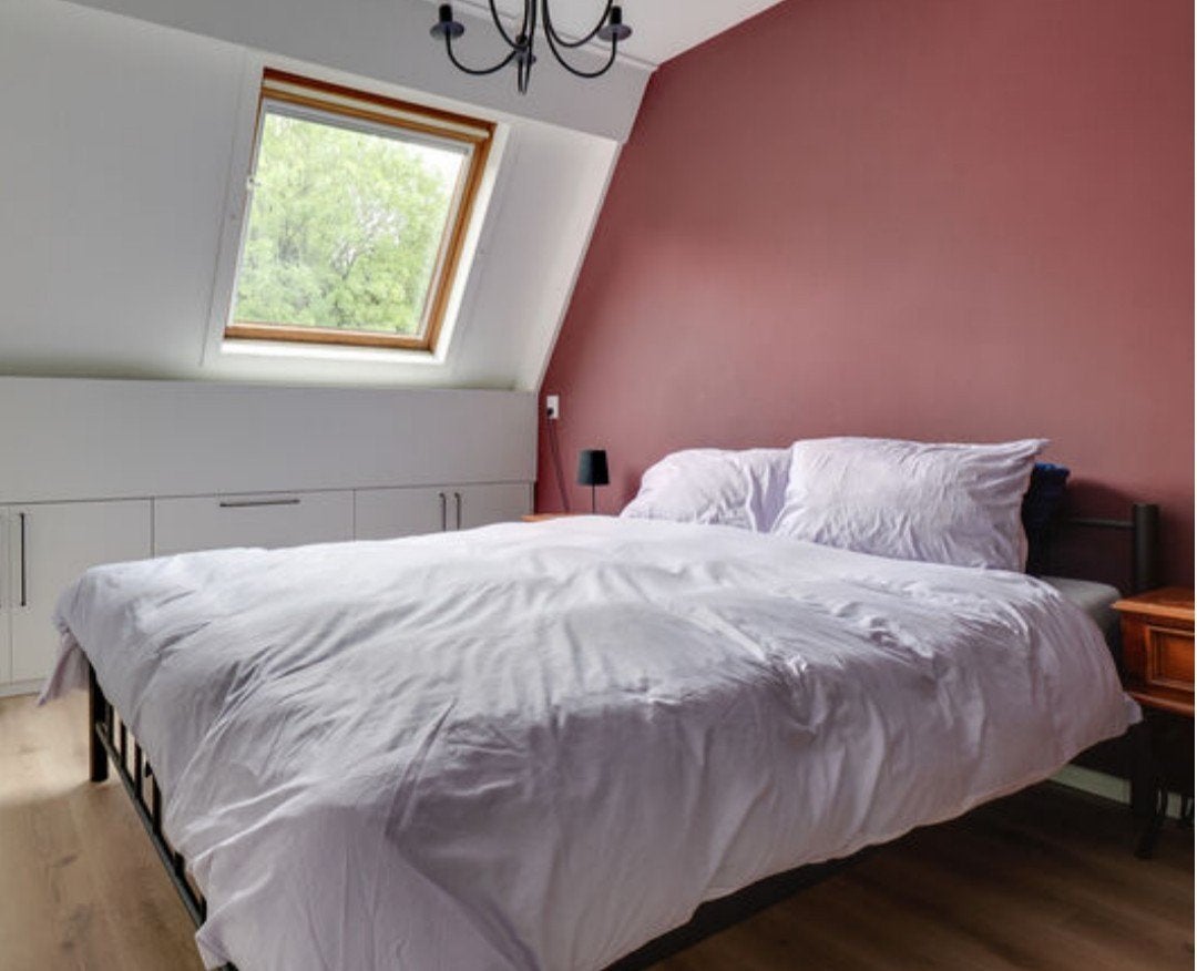tweepersoonsbed 160x210, Ophalen, Gebruikt, Tweepersoons, Metaal