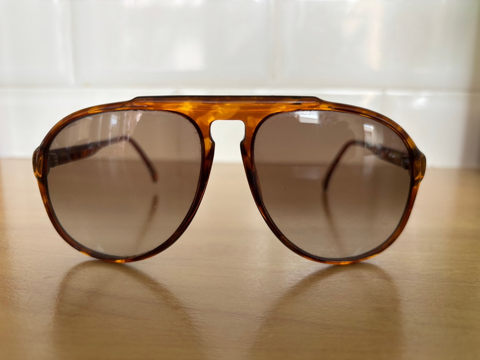 Porsche design Carrera, Gebruikt, Zonnebril, Bruin, Carrera