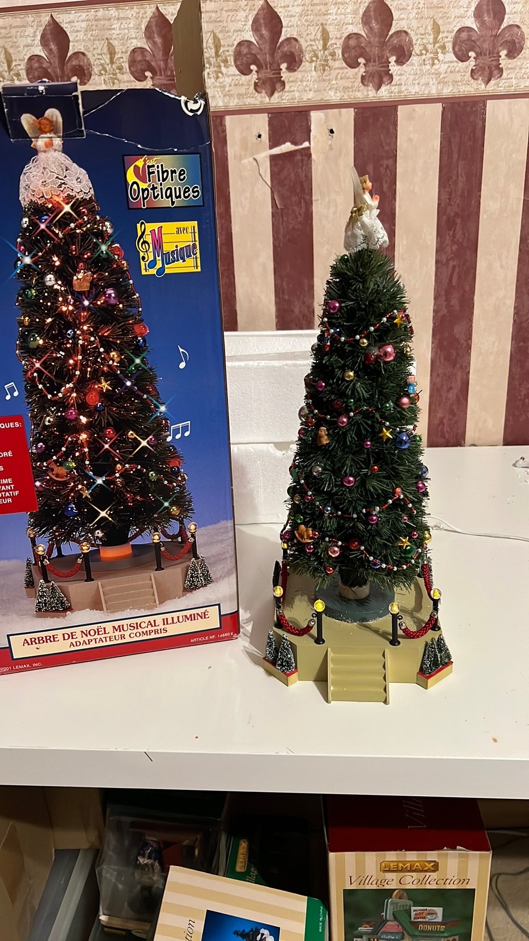 Lemax kerstboom, Diversen, Ophalen, Gebruikt
