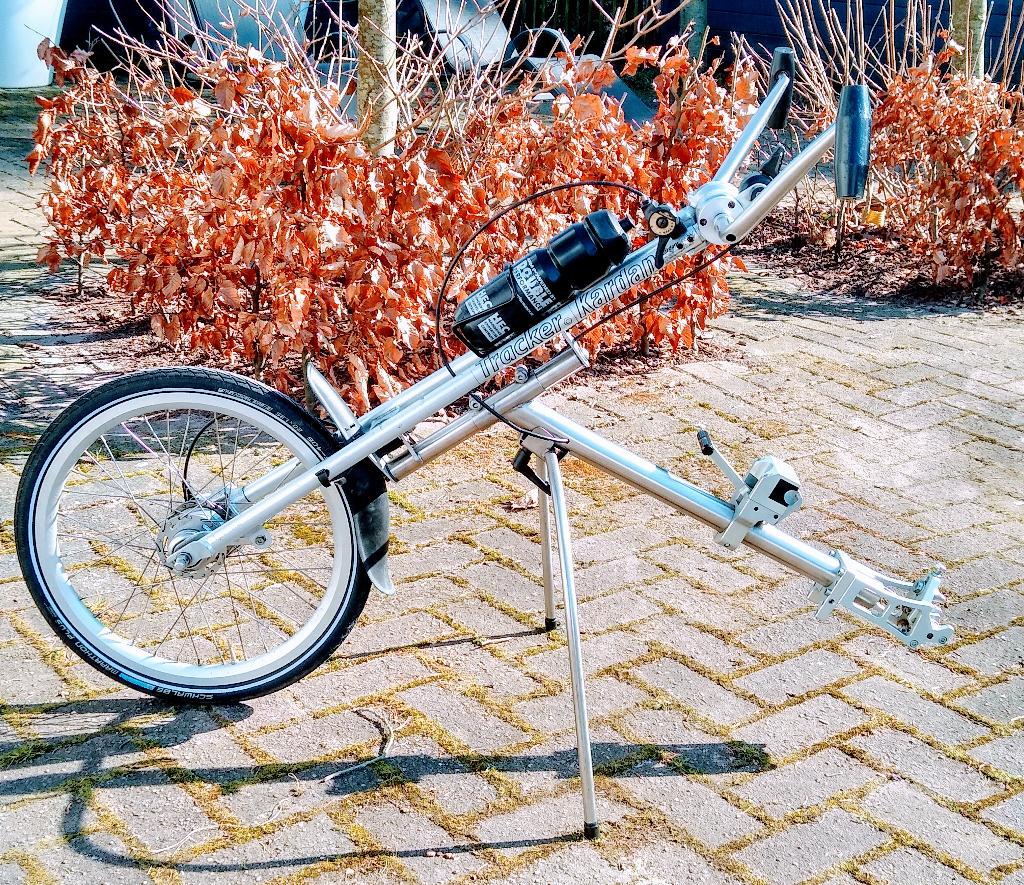 Handbike Tracker+Adapter|Doe een leuk bod en hij is van jou!, Ophalen, Gebruikt, Handbewogen rolstoel