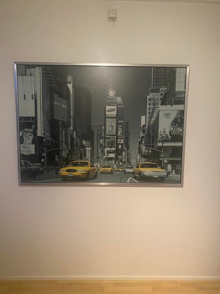 Groot IKEA Muurdecoratie: New York Times Square, Ophalen, Gebruikt, 100 tot 125 cm, Foto of Poster