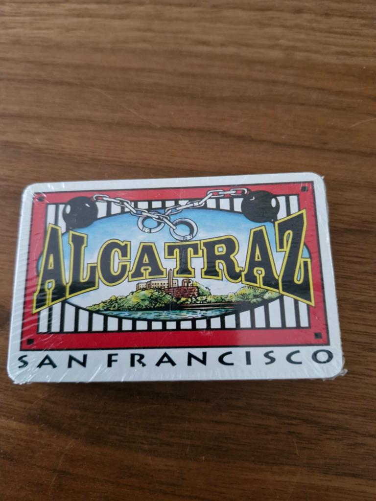 Speelkaarten Alcatraz Nieuw geseald, Verzamelen, Ophalen of Verzenden, Nieuw, Speelkaart(en)