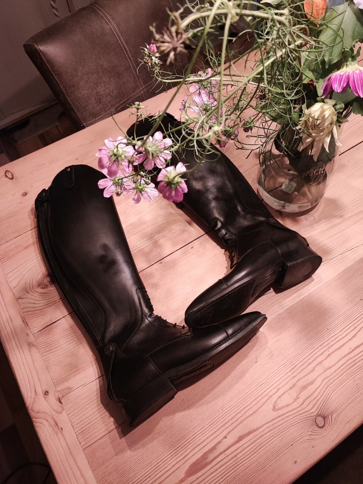 petrie rijlaarzen, Dieren en Toebehoren, Paardrijkleding, Dressuur, Ophalen of Verzenden, Zo goed als nieuw, Zwart