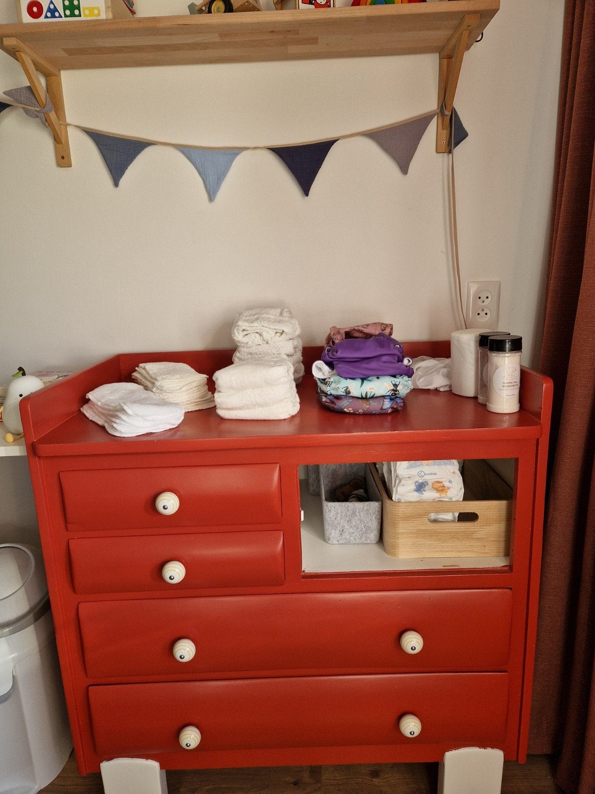Complete set van 10 nieuwe wasbare luiers, Minder dan 75 cm, Nieuw, Minder dan 50 cm, Ophalen